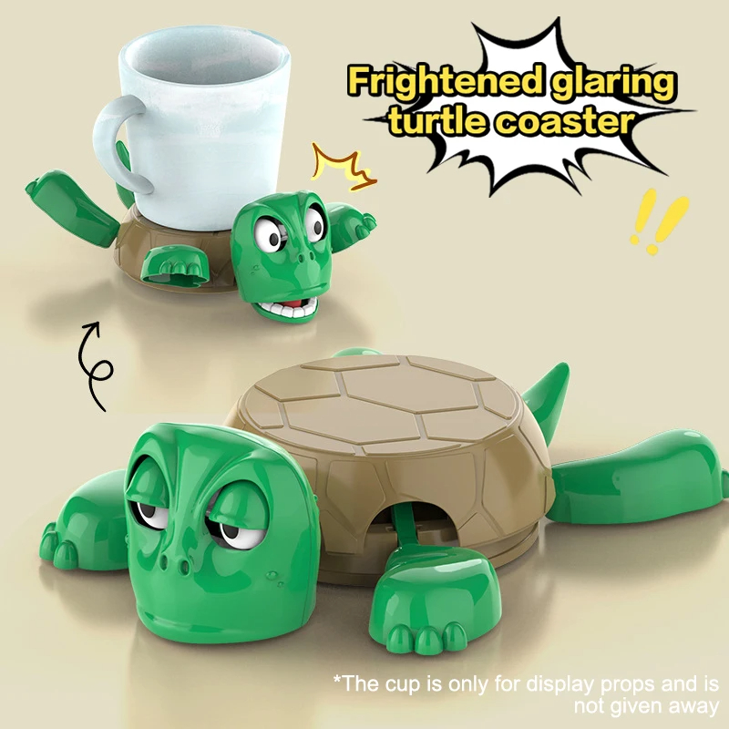Xbloom Coffee Tea - Creative Coaster Turtle Cup Pad Tea