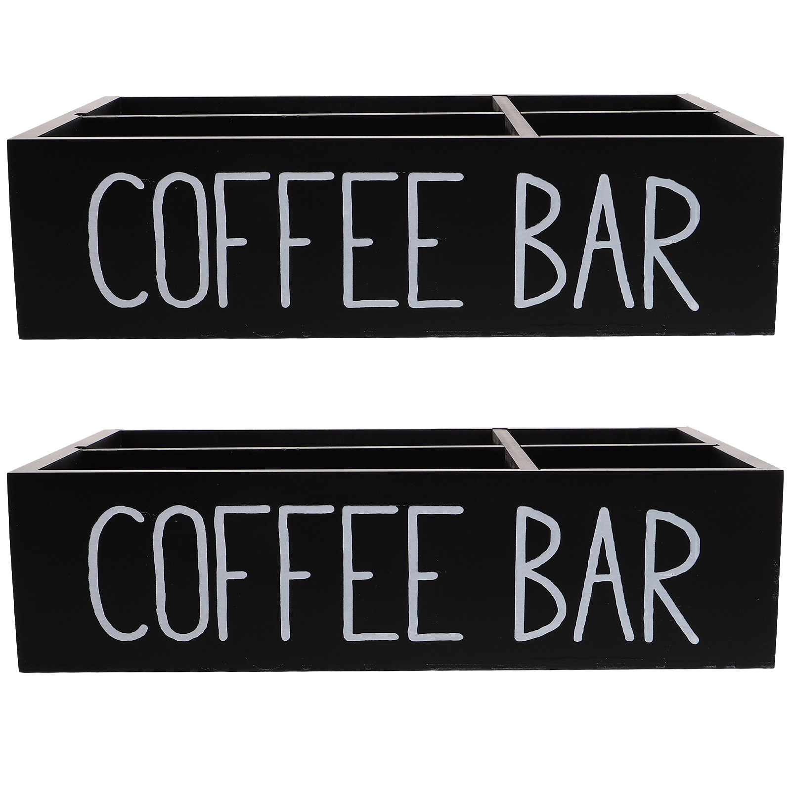 2Pcs Coffee Station Organizer  - огляд і ціна Coffee Tea Sugar