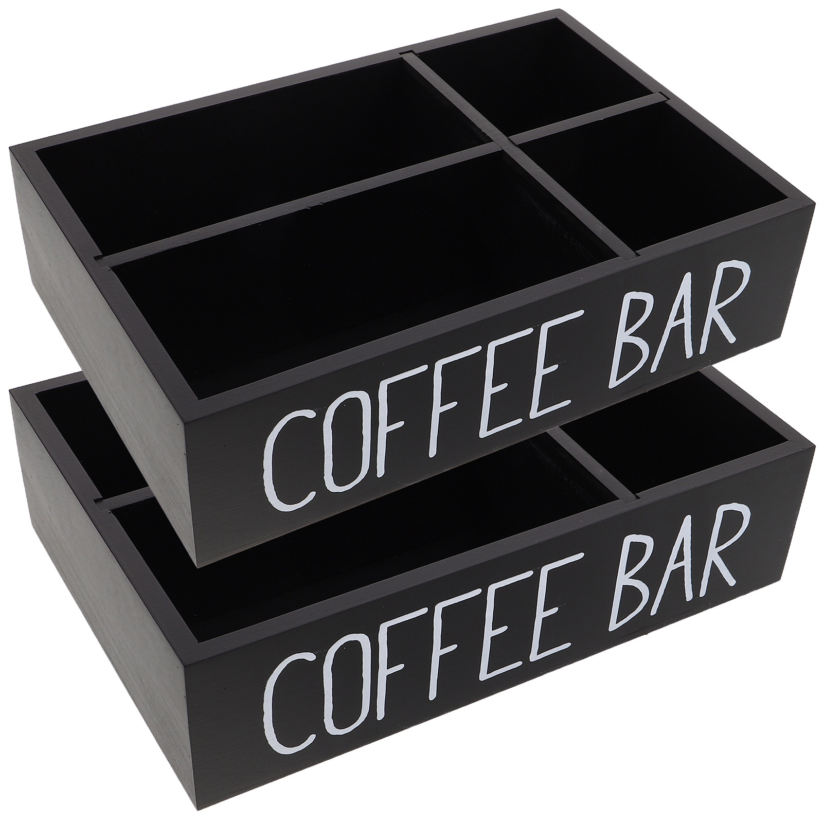 2Pcs Coffee Station Organizer  - огляд і ціна Coffee Tea Sugar