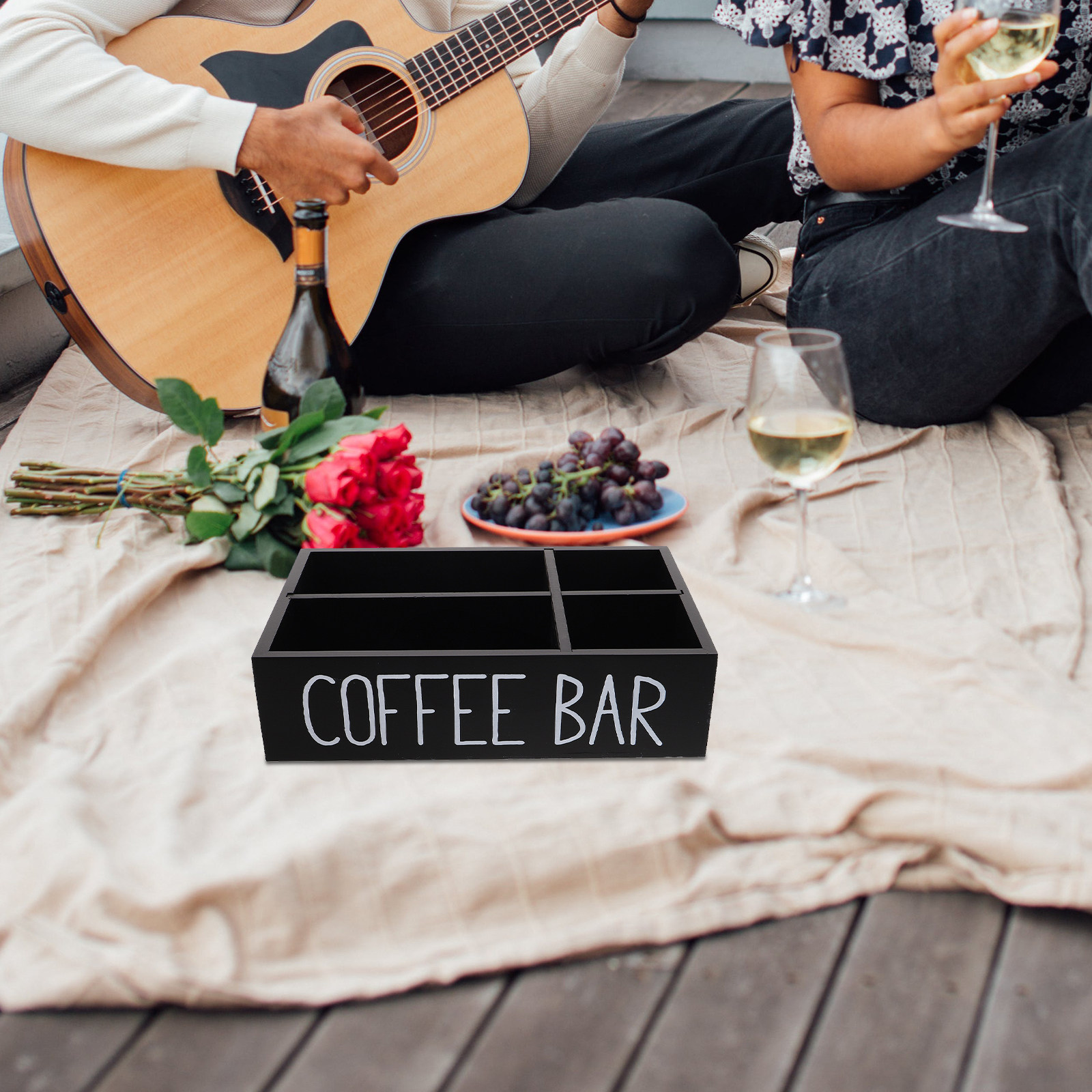2Pcs Coffee Station Organizer  - огляд і ціна Coffee Tea Sugar