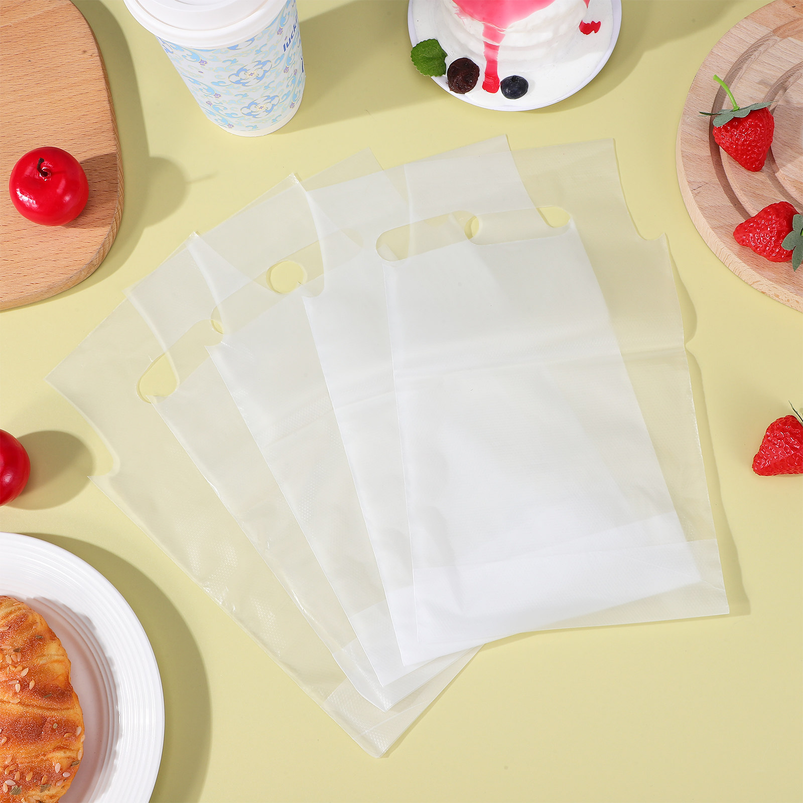 500Pcs Transparent Takeout Bev - огляд і ціна Coffee Tea With Milk