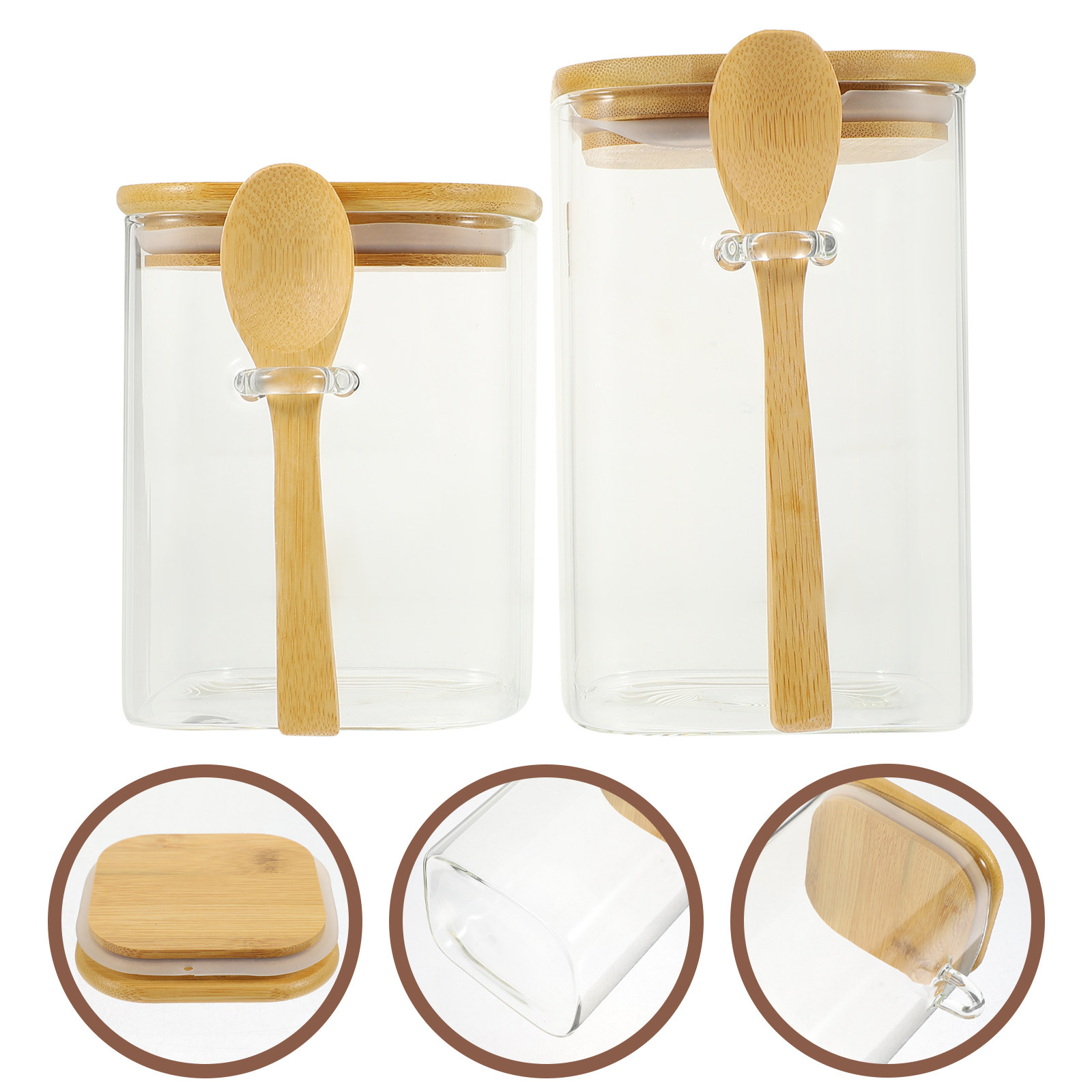 2Sets Heavy Duty Glass Coffee  - огляд і ціна Coffee Tea Sugar