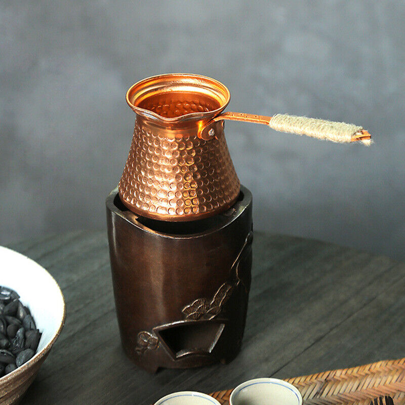 Coffee Pot Antique Copper Turk - огляд і ціна Moka Pot Stove