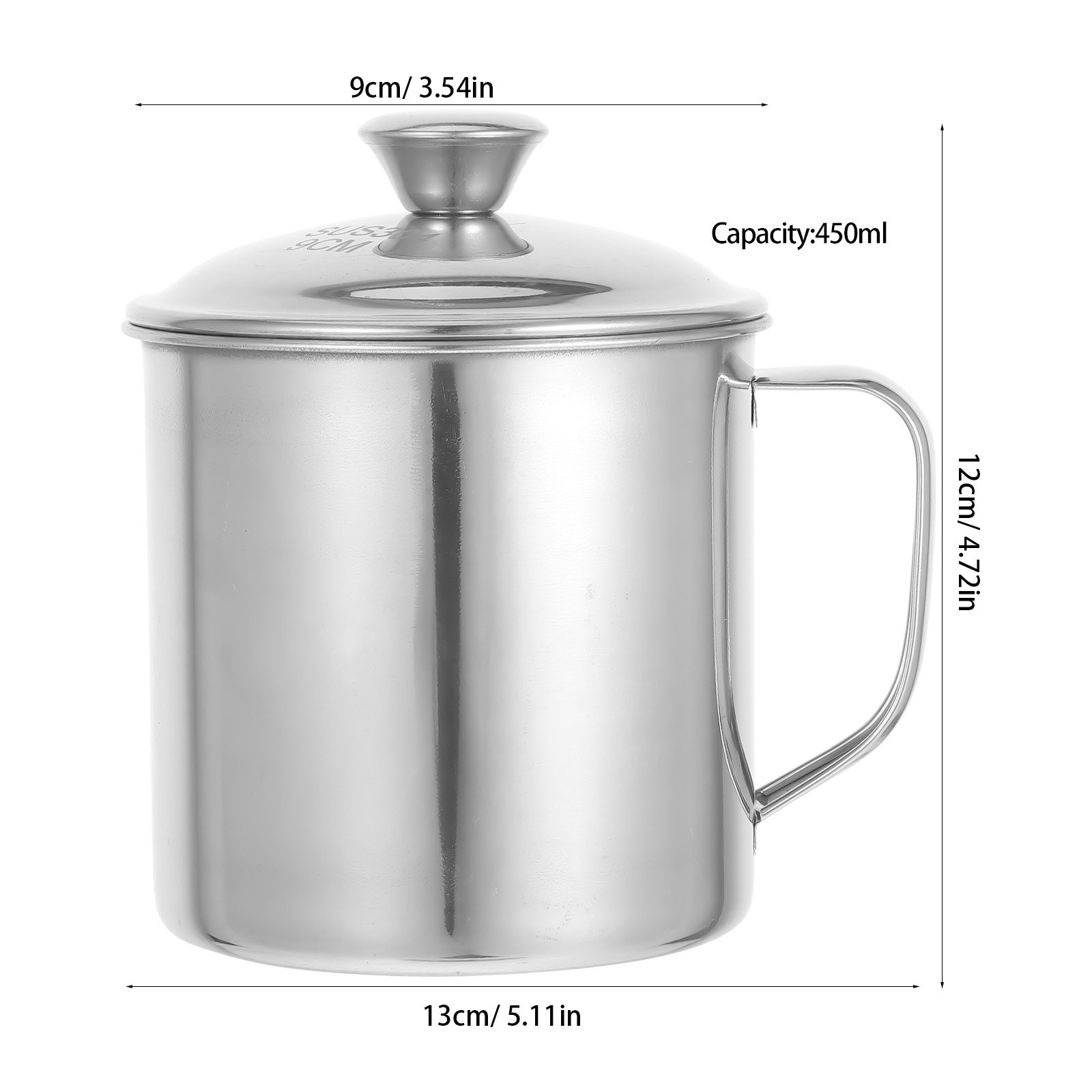 Stainless Steel Cup With Lid R - огляд і ціна Coffee Tea & Espresso Appliances