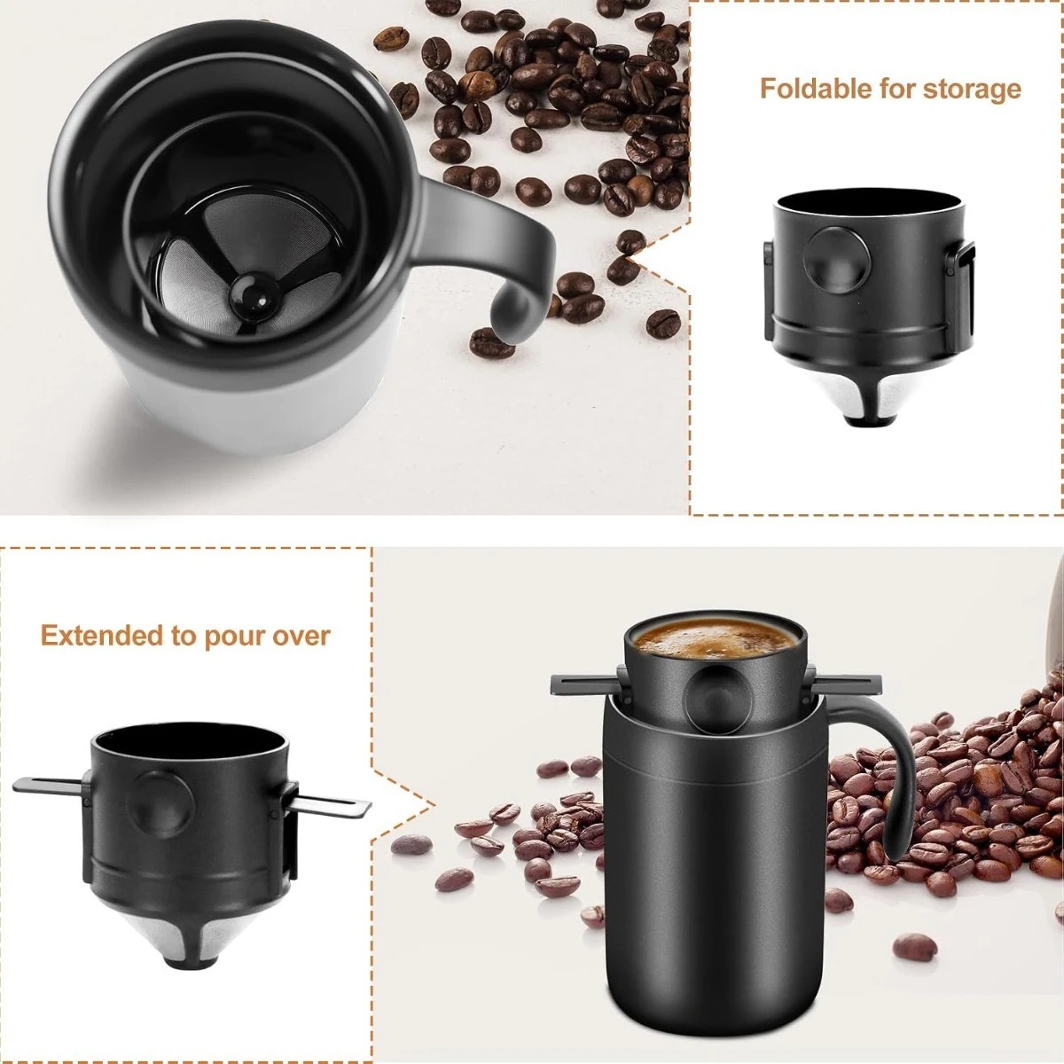 350/550ml Stainless Steel Coff - огляд і ціна Xbloom Coffee Tea