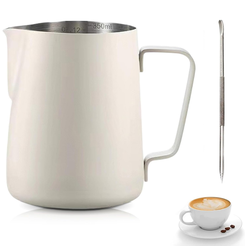 Milk Jug Stainless Steel Measu - огляд і ціна Barista Milk Jug