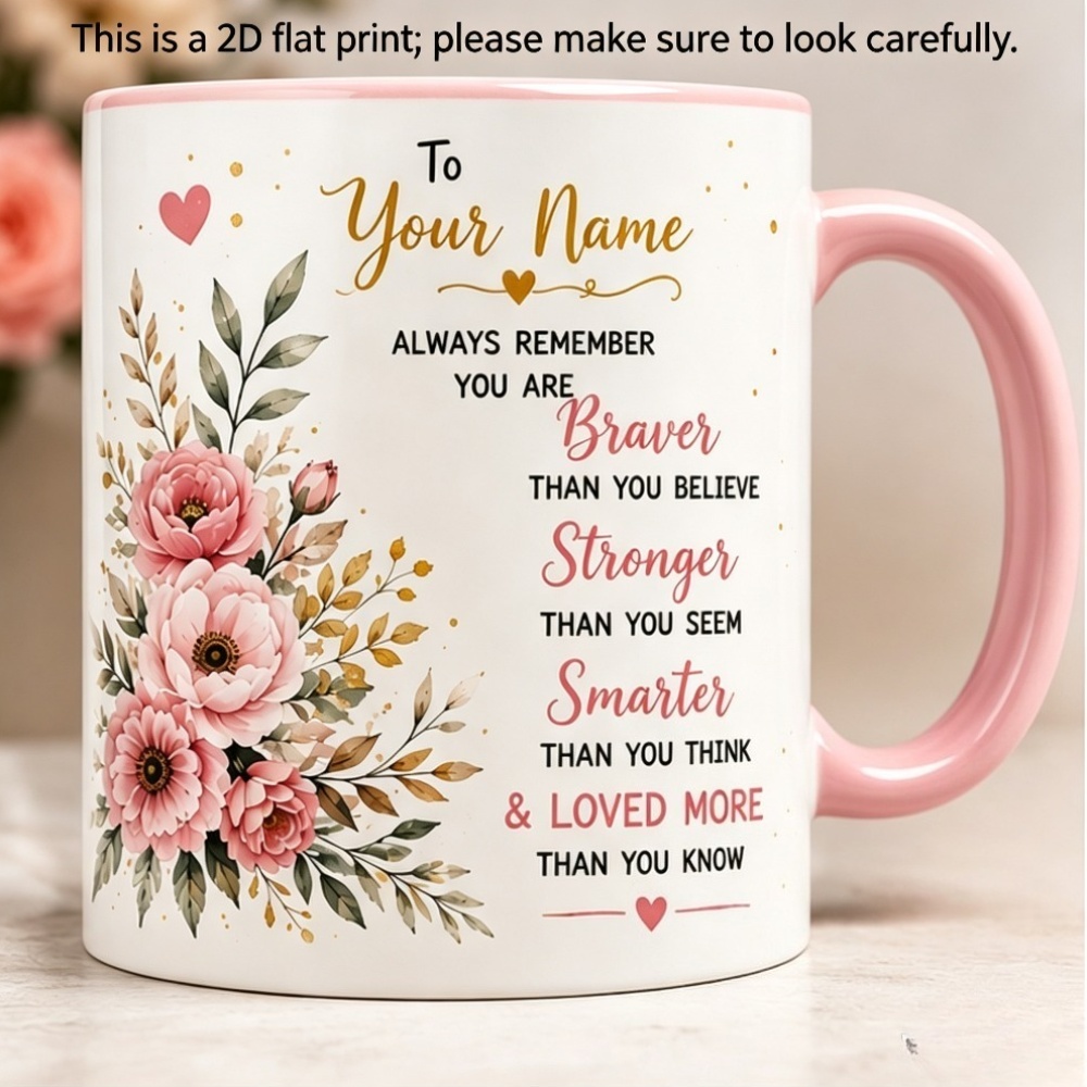 Custom Name 2D Print Coffee Mu - огляд і ціна Coffee Tea Name