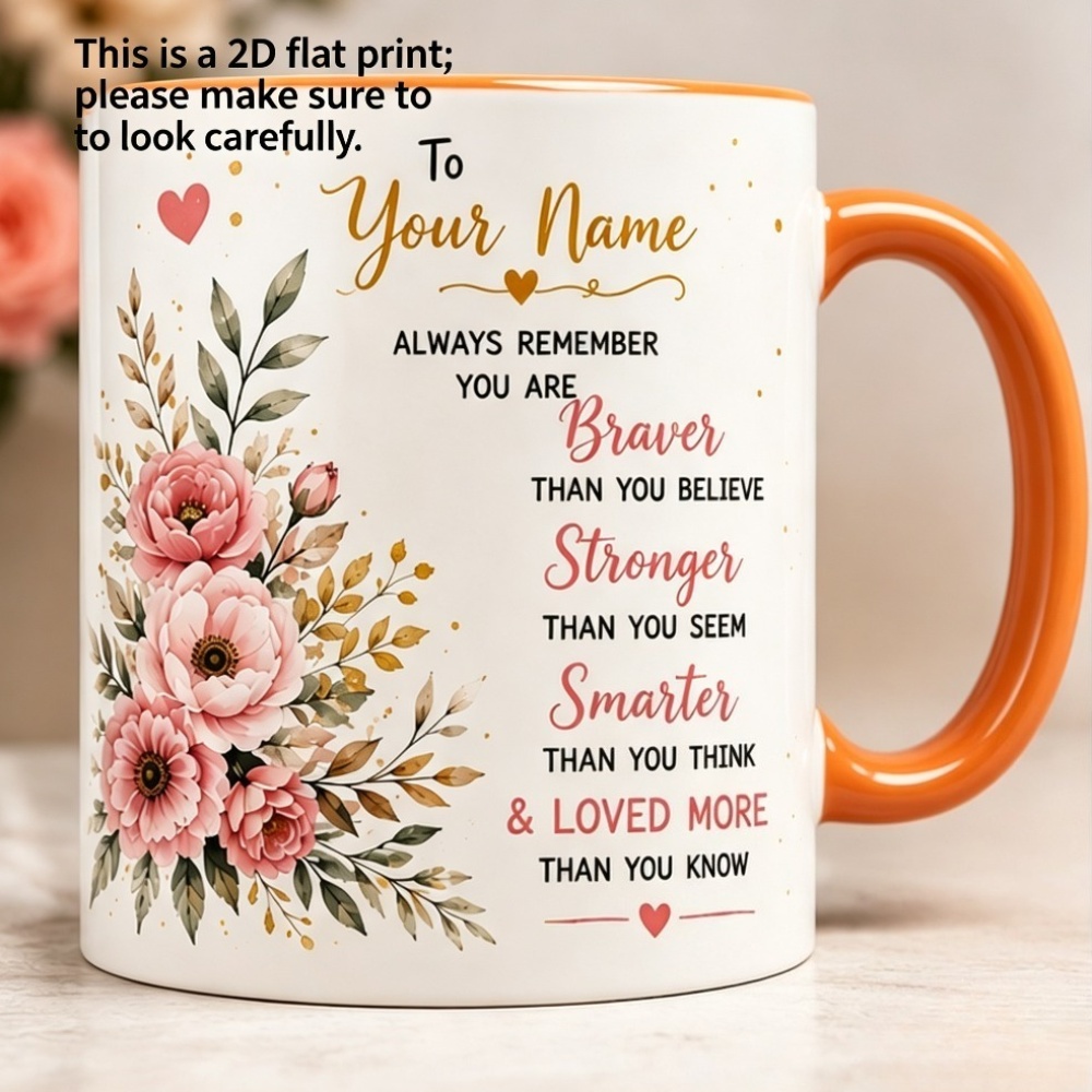 Custom Name 2D Print Coffee Mu - огляд і ціна Coffee Tea Name