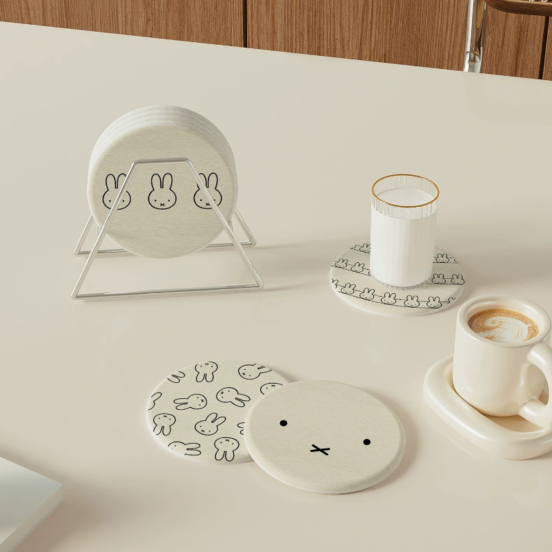 Miffy Kawaii Anime Coasters Cu - огляд і ціна Xbloom Coffee Tea
